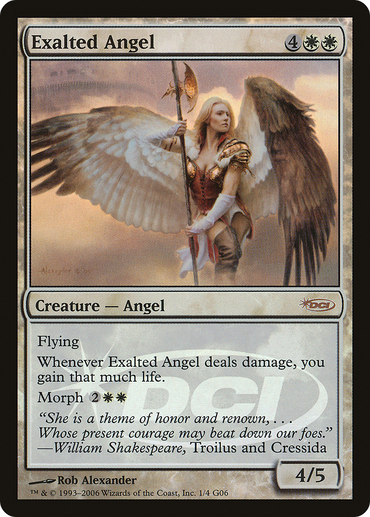 Exalted Angel (JDG-001) - Judge Gift Cards 2006 Foil