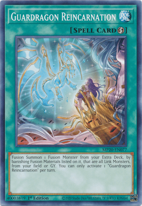 Guardragon Reincarnation [MP20-EN077] Common - Josh's Cards