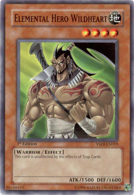 Elemental HERO Wildheart [YSDJ-EN019] Common - Josh's Cards