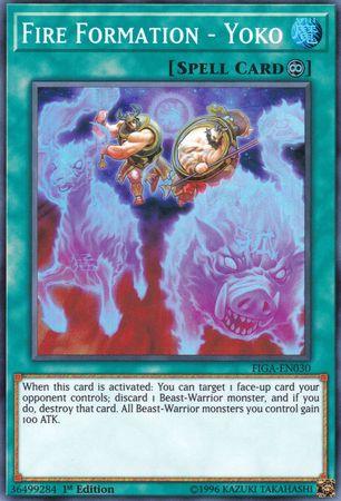 Fire Formation - Yoko [FIGA-EN030] Super Rare - Josh's Cards