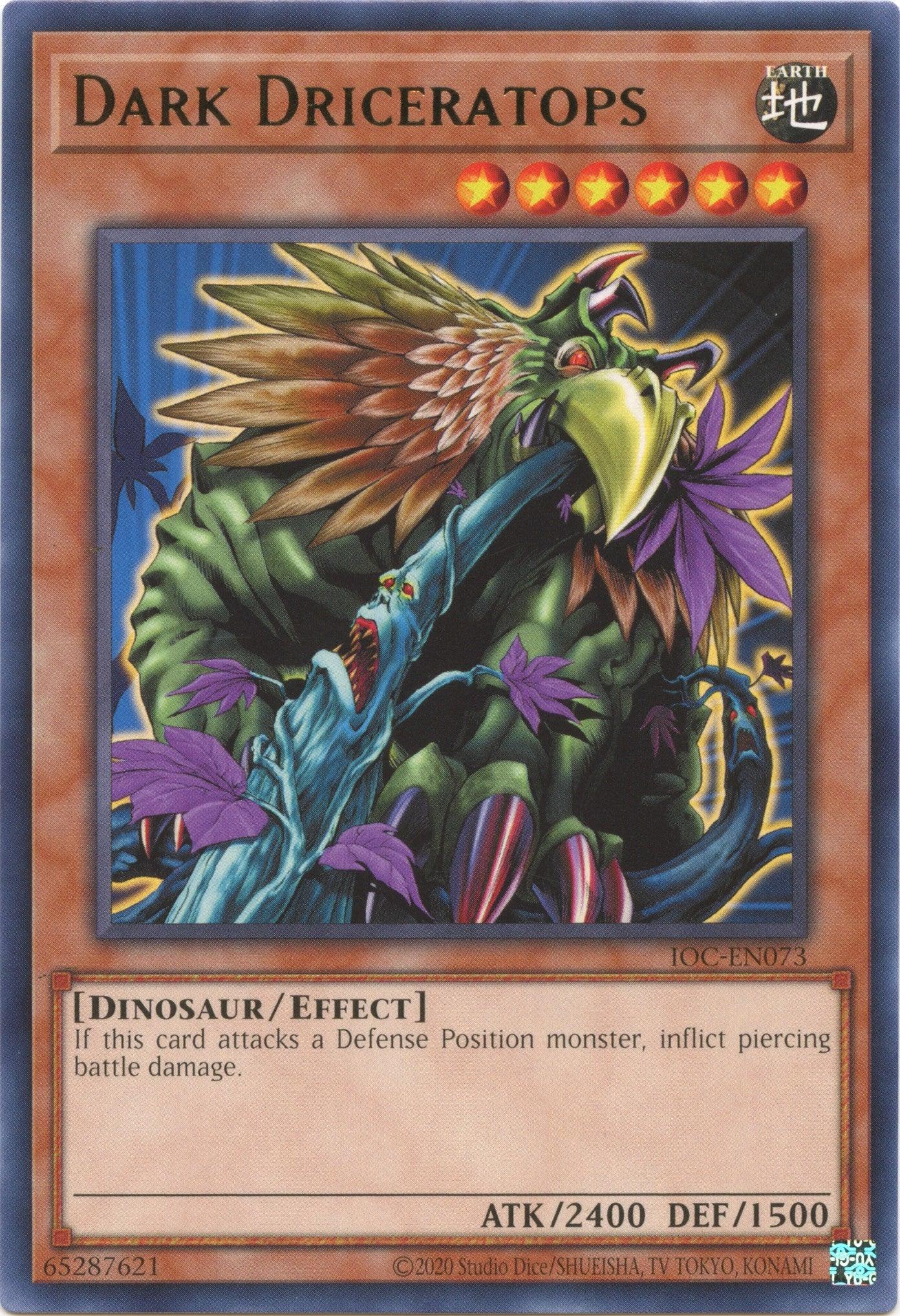 Dark Driceratops (25th Anniversary) [IOC-EN073] Rare - Josh's Cards