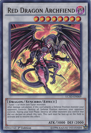 Red Dragon Archfiend [LC5D-EN069] Ultra Rare - Josh's Cards