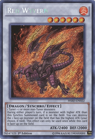 Red Wyvern [HSRD-EN022] Secret Rare - Josh's Cards