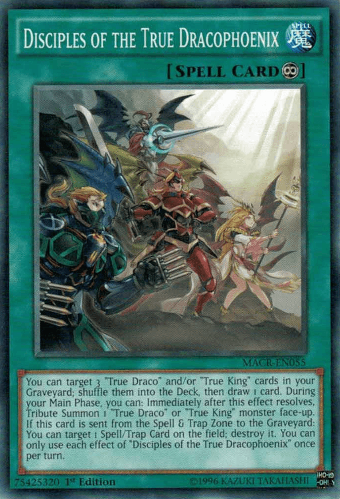 Disciples of the True Dracophoenix [MACR-EN055] Common - Josh's Cards