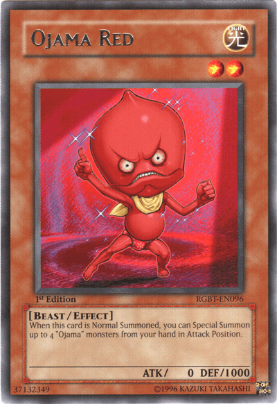 Ojama Red [RGBT-EN096] Rare - Josh's Cards