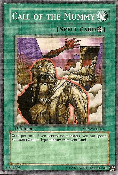 Call of the Mummy [SDZW-EN024] Common - Josh's Cards