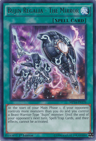 Bujin Regalia - The Mirror [MP14-EN170] Rare - Josh's Cards