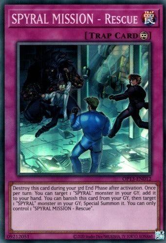 SPYRAL MISSION - Rescue [OP13-EN012] Super Rare - Josh's Cards