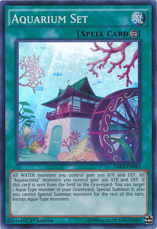 Aquarium Set [DRL2-EN043] Super Rare - Josh's Cards