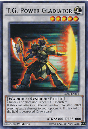 T.G. Power Gladiator [LC5D-EN214] Common - Josh's Cards
