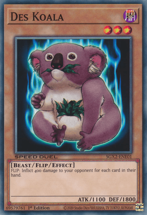 Des Koala [SGX2-ENE01] Common - Josh's Cards
