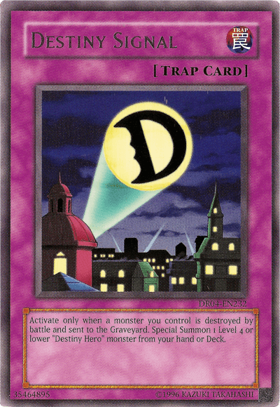 Destiny Signal [DR04-EN232] Rare - Josh's Cards