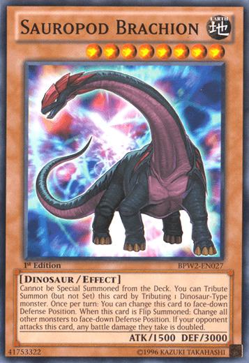 Sauropod Brachion [BPW2-EN027] Common - Josh's Cards