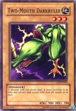 Two-Mouth Darkruler [LOB-EN030] Common - Josh's Cards