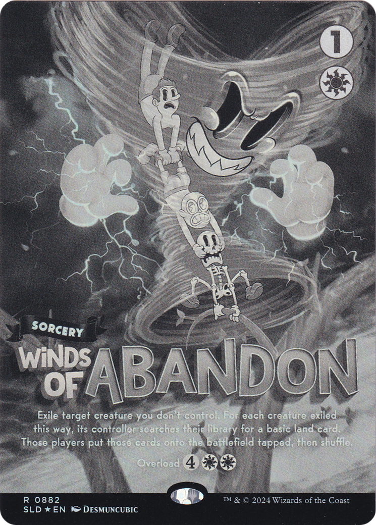 Winds of Abandon (SLD-882) - Secret Lair Drop (Borderless) Foil