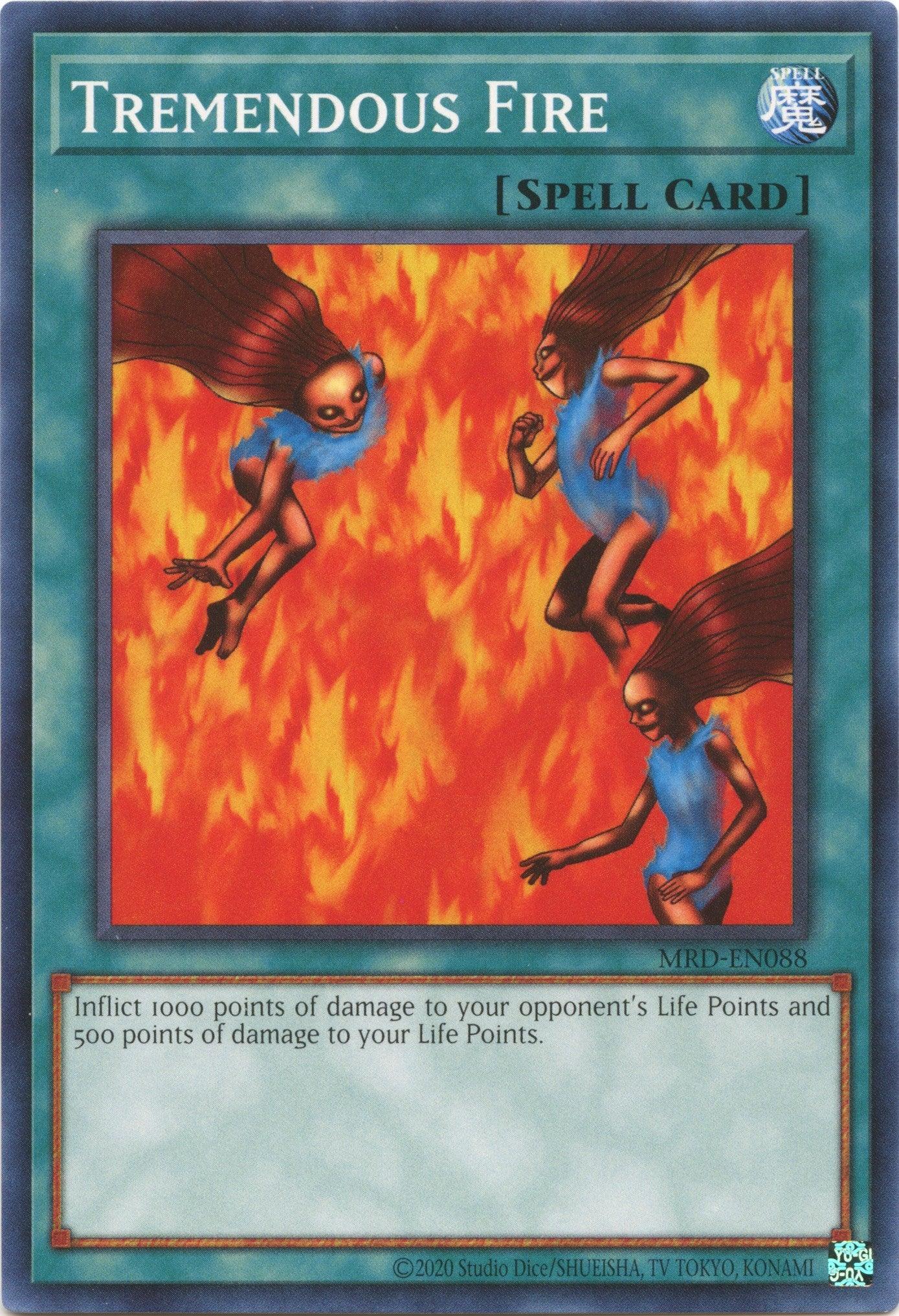 Tremendous Fire (25th Anniversary) [MRD-EN088] Common - Josh's Cards