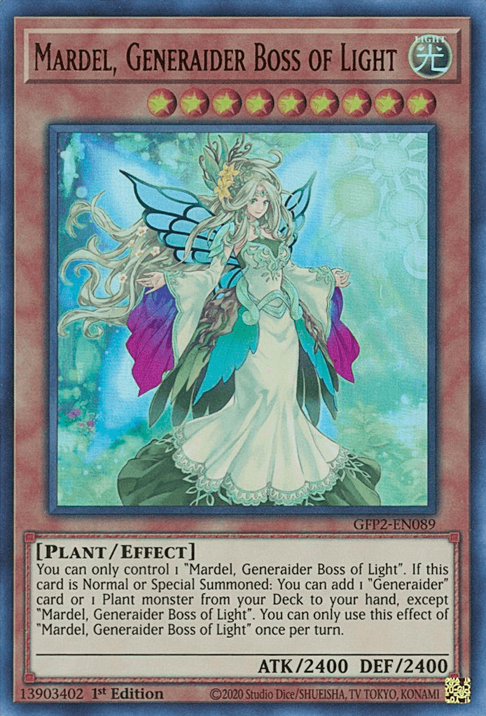 Mardel, Generaider Boss of Light [GFP2-EN089] Ultra Rare - Josh's Cards
