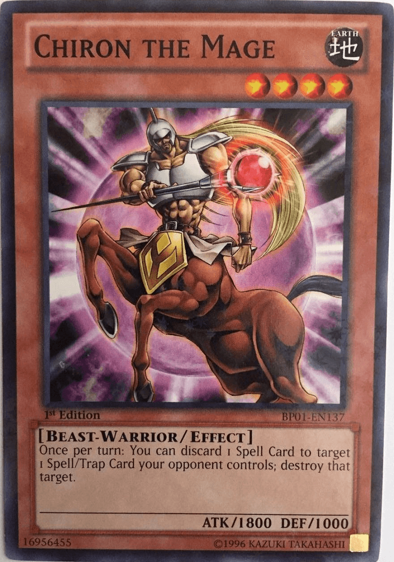 Chiron the Mage [BP01-EN137] Starfoil Rare - Josh's Cards