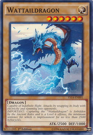 Wattaildragon [YS14-EN001] Common - Josh's Cards