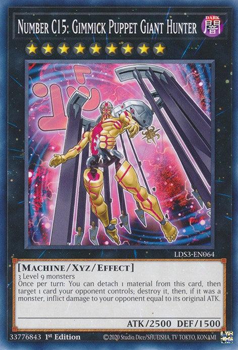 Number C15: Gimmick Puppet Giant Hunter [LDS3-EN064] Common - Josh's Cards