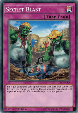 Secret Blast [CORE-EN099] Common - Josh's Cards