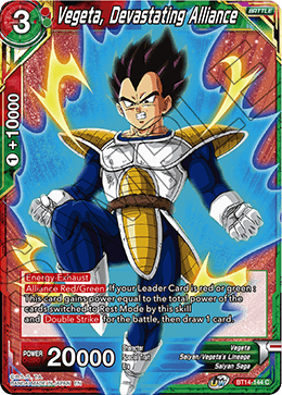 Vegeta, Devastating Alliance (BT14-144) [Cross Spirits] Parallel Foil