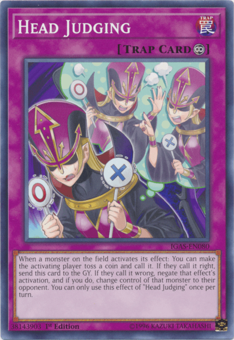 Head Judging [IGAS-EN080] Common - Josh's Cards