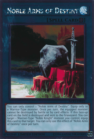 Noble Arms of Destiny [NKRT-EN022] Platinum Rare - Josh's Cards