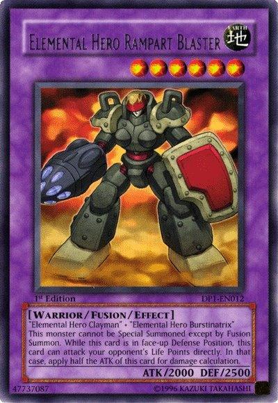 Elemental Hero Rampart Blaster [DP1-EN012] Rare - Josh's Cards