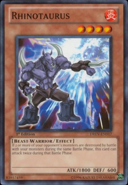 Rhinotaurus [DREV-EN017] Common - Josh's Cards