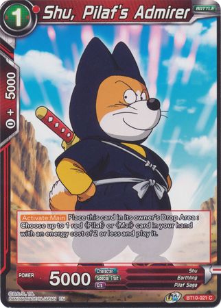 Shu, Pilaf's Admirer (BT10-021) [Rise of the Unison Warrior] Parallel Foil