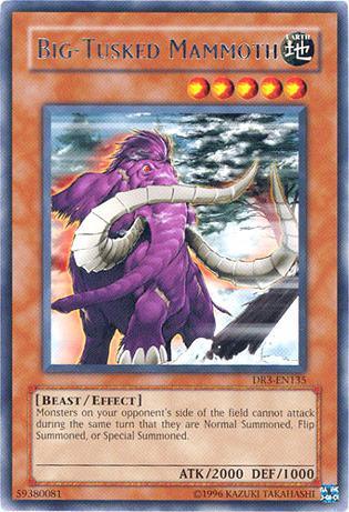 Big-Tusked Mammoth [DR3-EN135] Rare - Josh's Cards