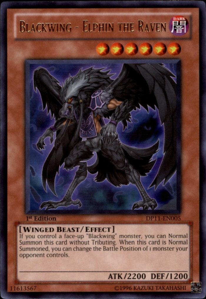 Blackwing - Elphin the Raven [DP11-EN005] Rare - Josh's Cards