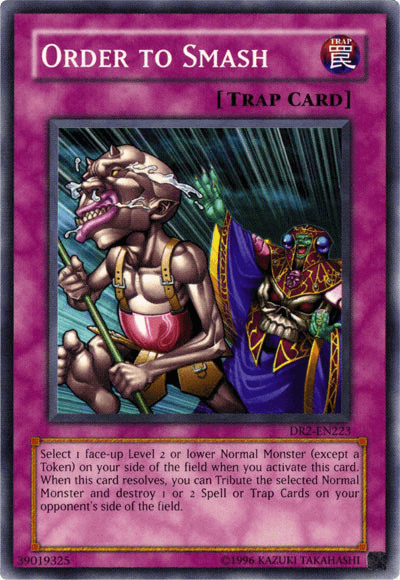 Order to Smash [DR2-EN223] Common - Josh's Cards