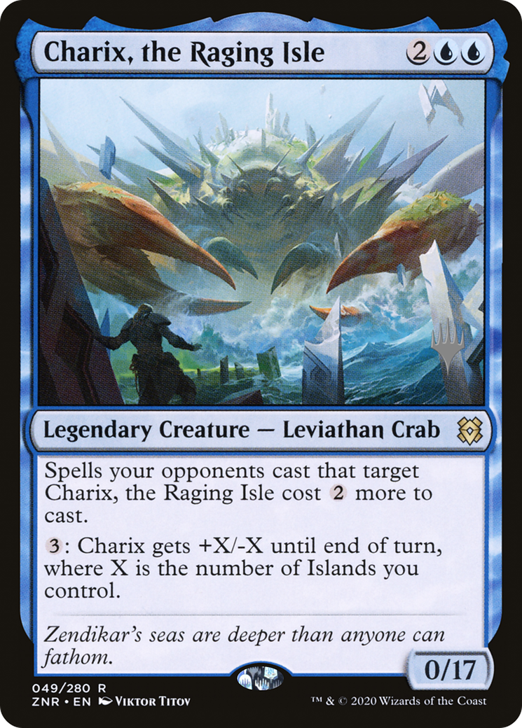 Charix, the Raging Isle (PPZNR-49P) - Zendikar Rising Promos