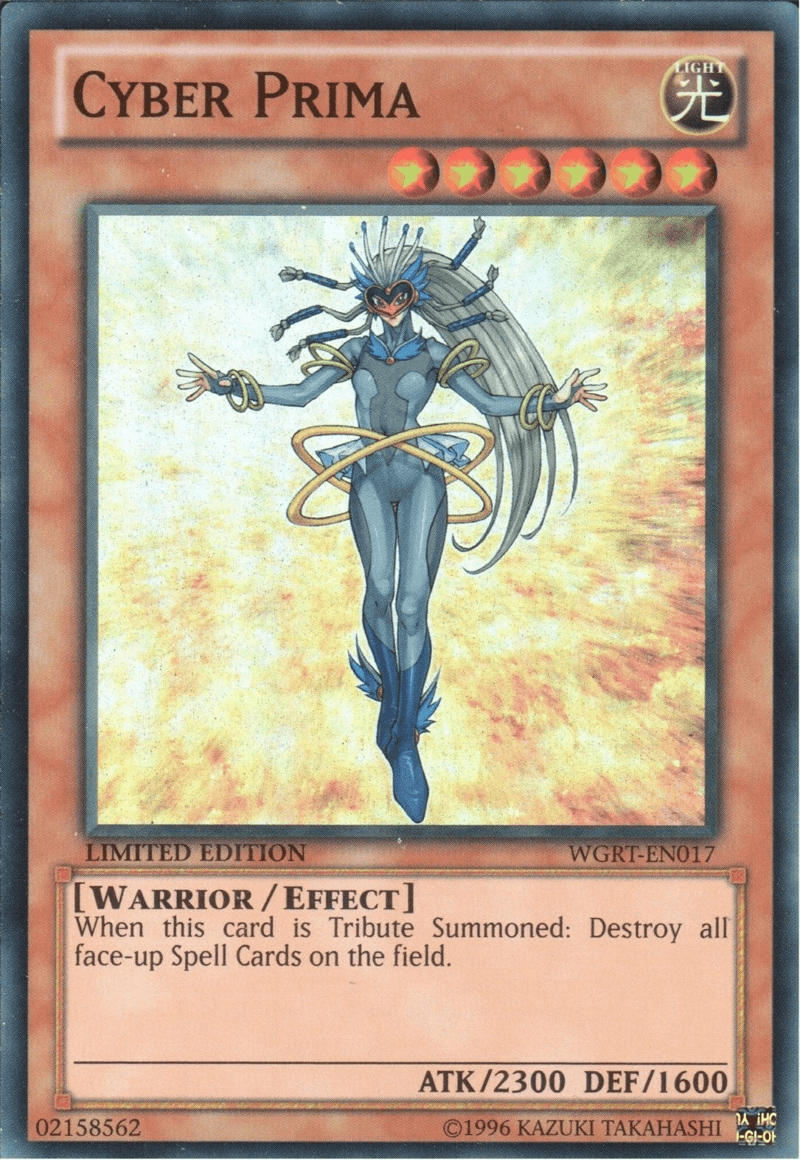 Cyber Prima [WGRT-EN017] Super Rare - Josh's Cards