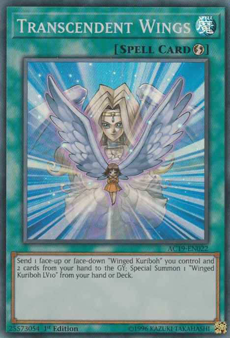 Transcendent Wings [AC19-EN022] Super Rare - Josh's Cards