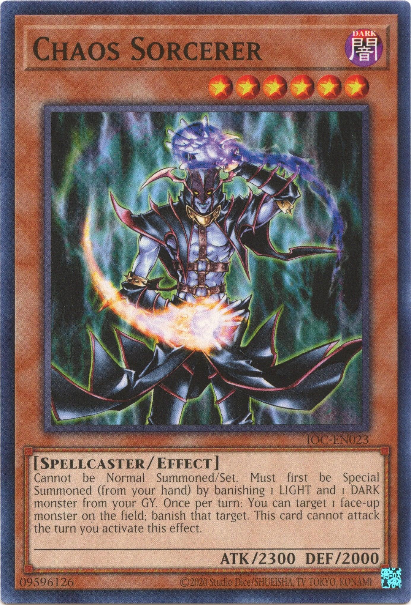 Chaos Sorcerer (25th Anniversary) [IOC-EN023] Common - Josh's Cards