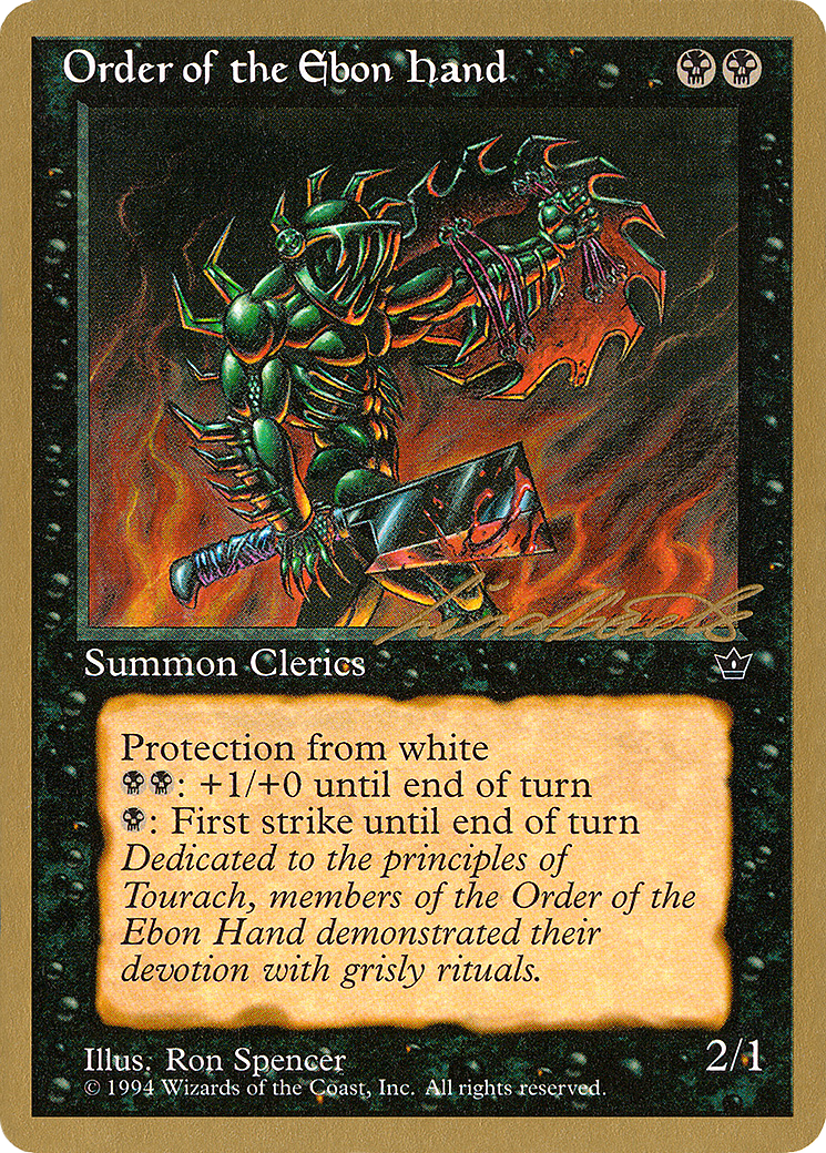 Order of the Ebon Hand (WCD-LL42C) - Pro Tour Collector Set