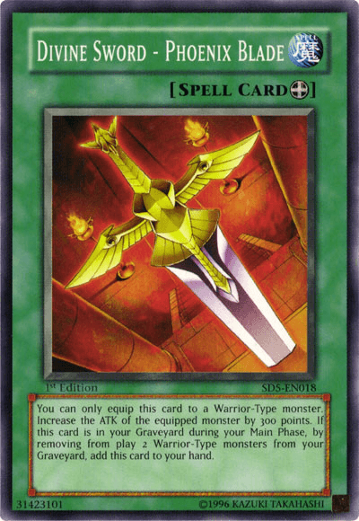 Divine Sword - Phoenix Blade [SD5-EN018] Common - Josh's Cards