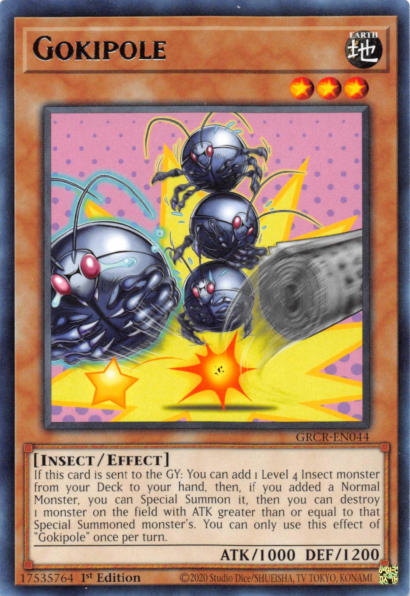 Gokipole [GRCR-EN044] Rare - Josh's Cards