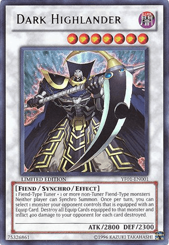 Dark Highlander [YF01-EN001] Ultra Rare - Josh's Cards