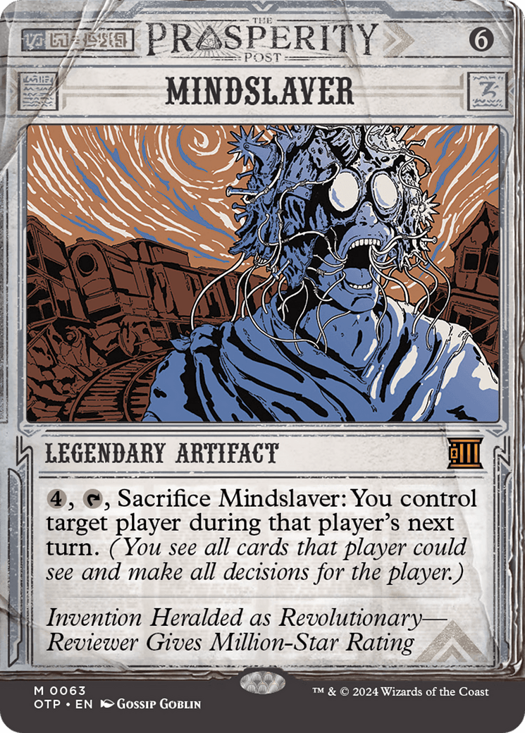 Mindslaver [Outlaws of Thunder Junction: Breaking News] - Josh's Cards