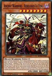 Ancient Warriors - Rebellious Lu Feng [BLVO-EN025] Super Rare - Josh's Cards