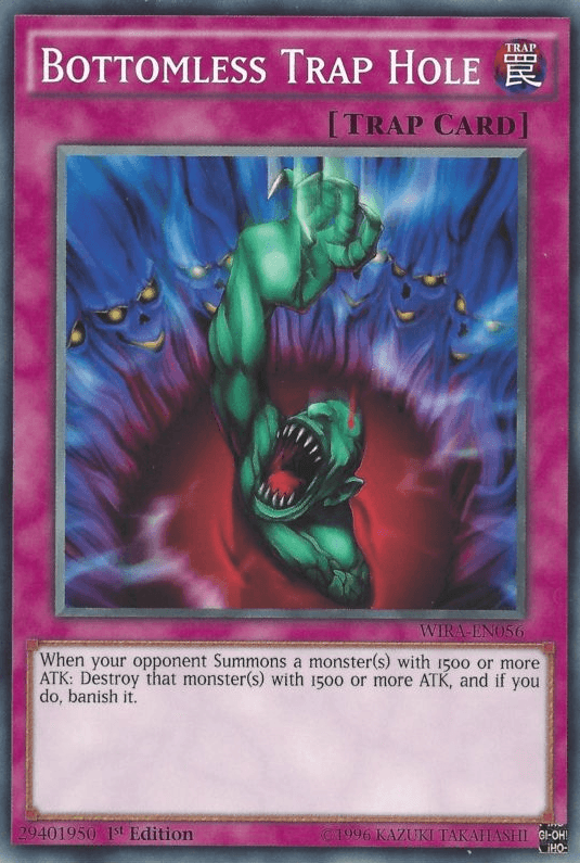 Bottomless Trap Hole [WIRA-EN056] Common - Josh's Cards