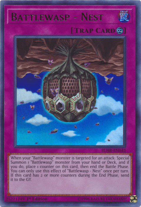 Battlewasp - Nest [BLHR-EN042] Ultra Rare - Josh's Cards