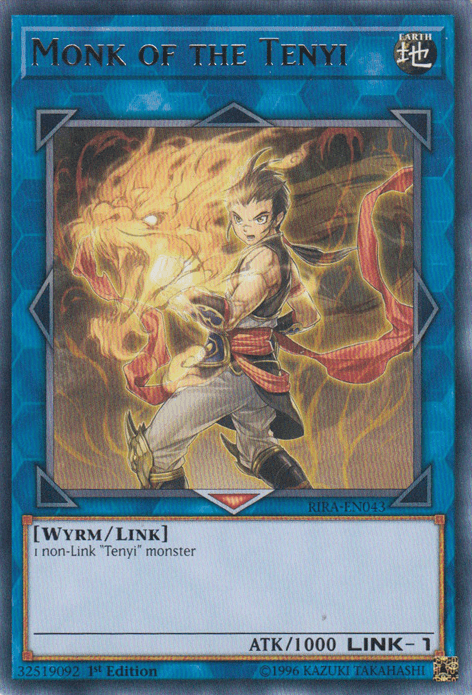 Monk of the Tenyi [RIRA-EN043] Rare - Josh's Cards