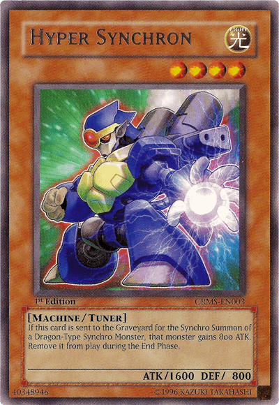 Hyper Synchron [CRMS-EN003] Rare - Josh's Cards