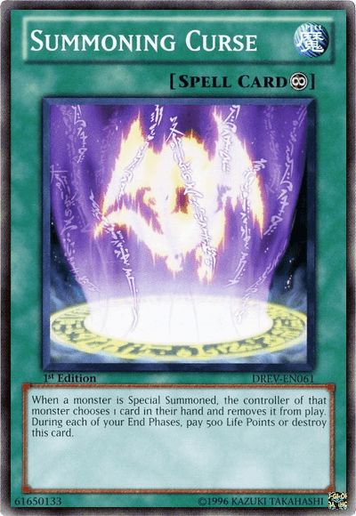 Summoning Curse [DREV-EN061] Common - Josh's Cards