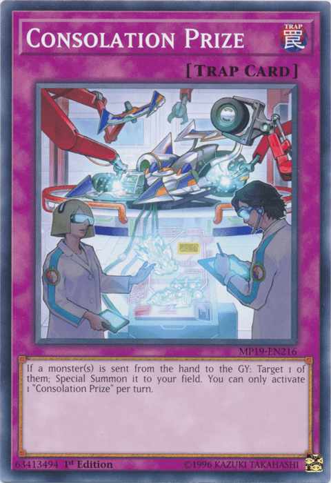 Consolation Prize [MP19-EN216] Common - Josh's Cards